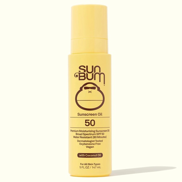 SunBum Sunscreen Oil SPF 30 OR SPF 50 with Coconut Oil NEW! FULL SIZE! 5 fl oz - Picture 10 of 13